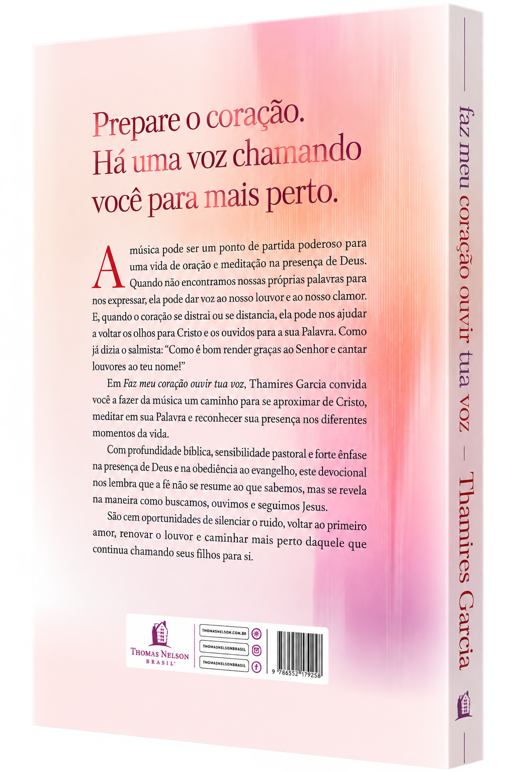 Faz meu coração ouvir tua voz